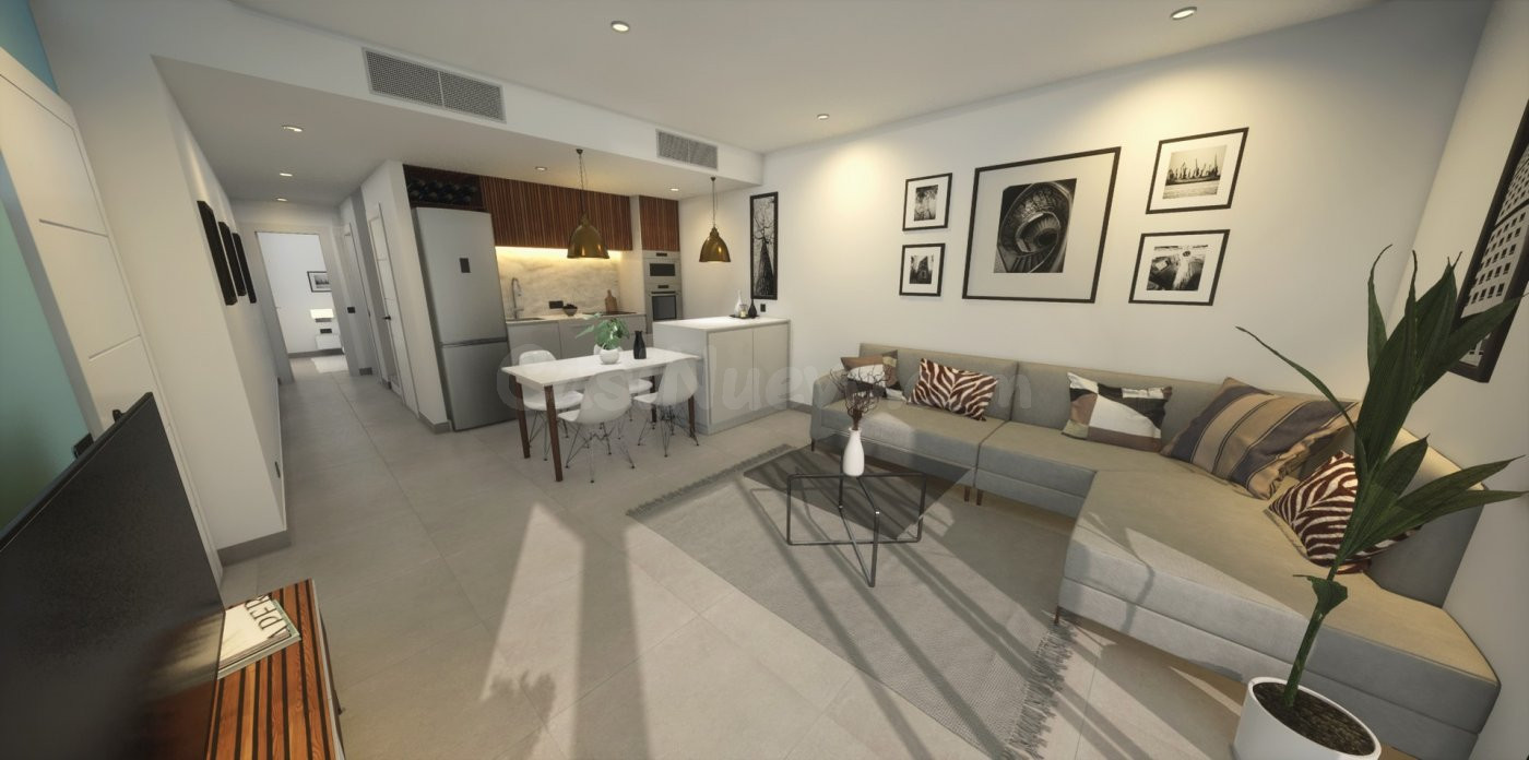 VILLAS DE OBRA NUEVA EN LOS ALCAZARES - foto 5