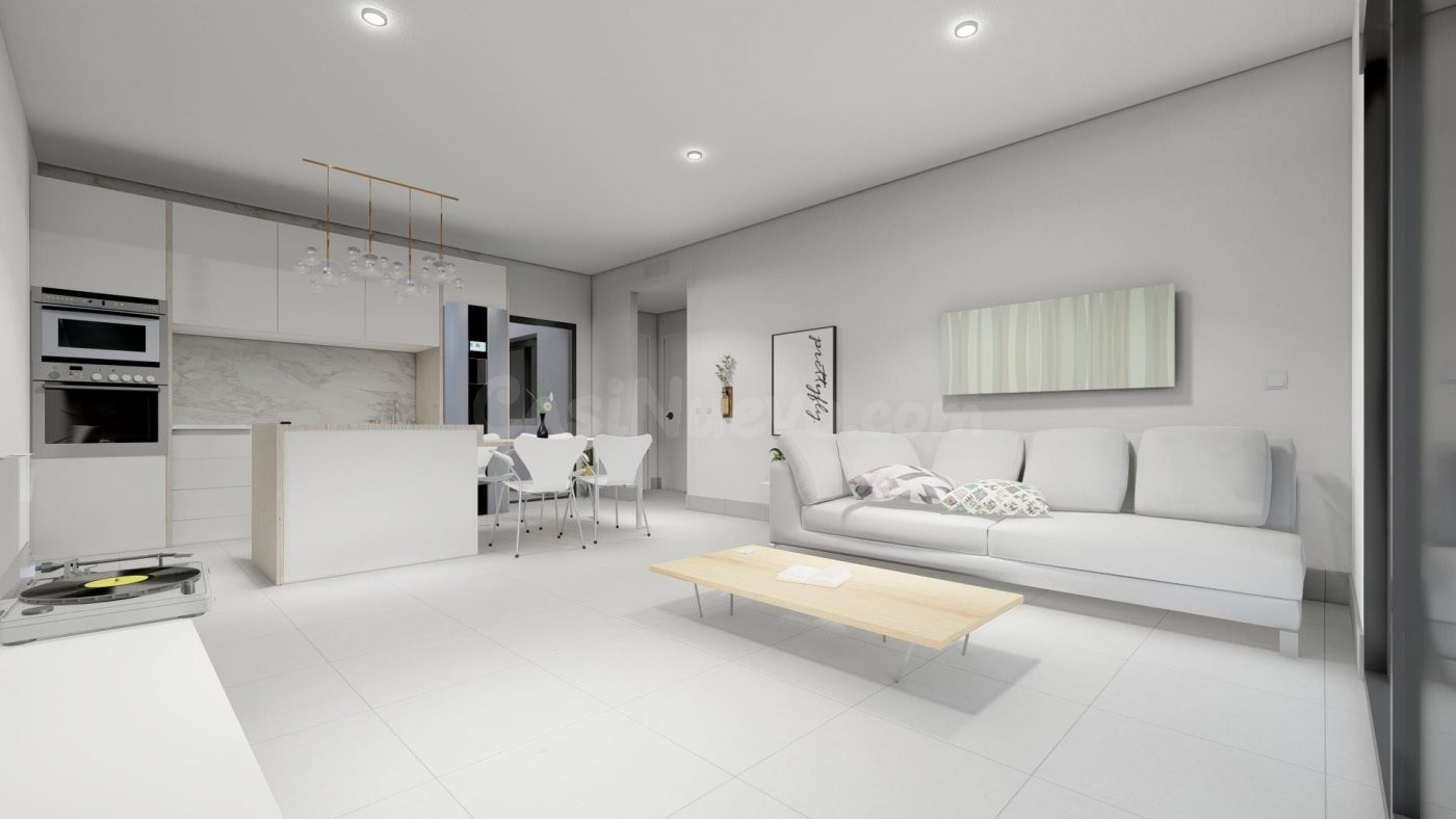 VILLAS PAREADAS DE OBRA NUEVA EN ROLDAN - foto 4