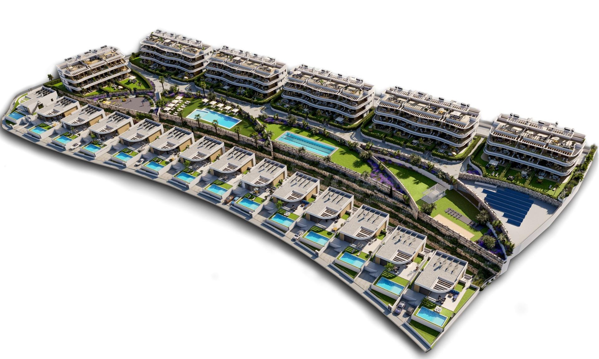 Apartamentos y villas de lujo de nueva construcción con vist - foto 5