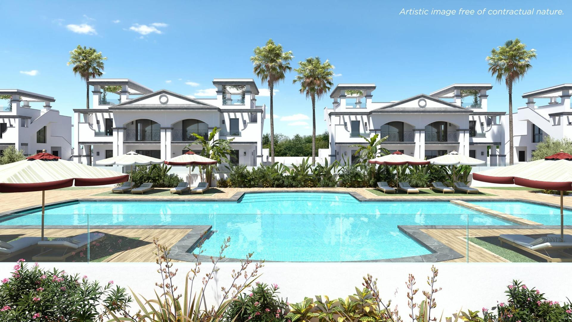 Apartamentos modernos de estilo mediterráneo en Ciudad Quesa - foto 2