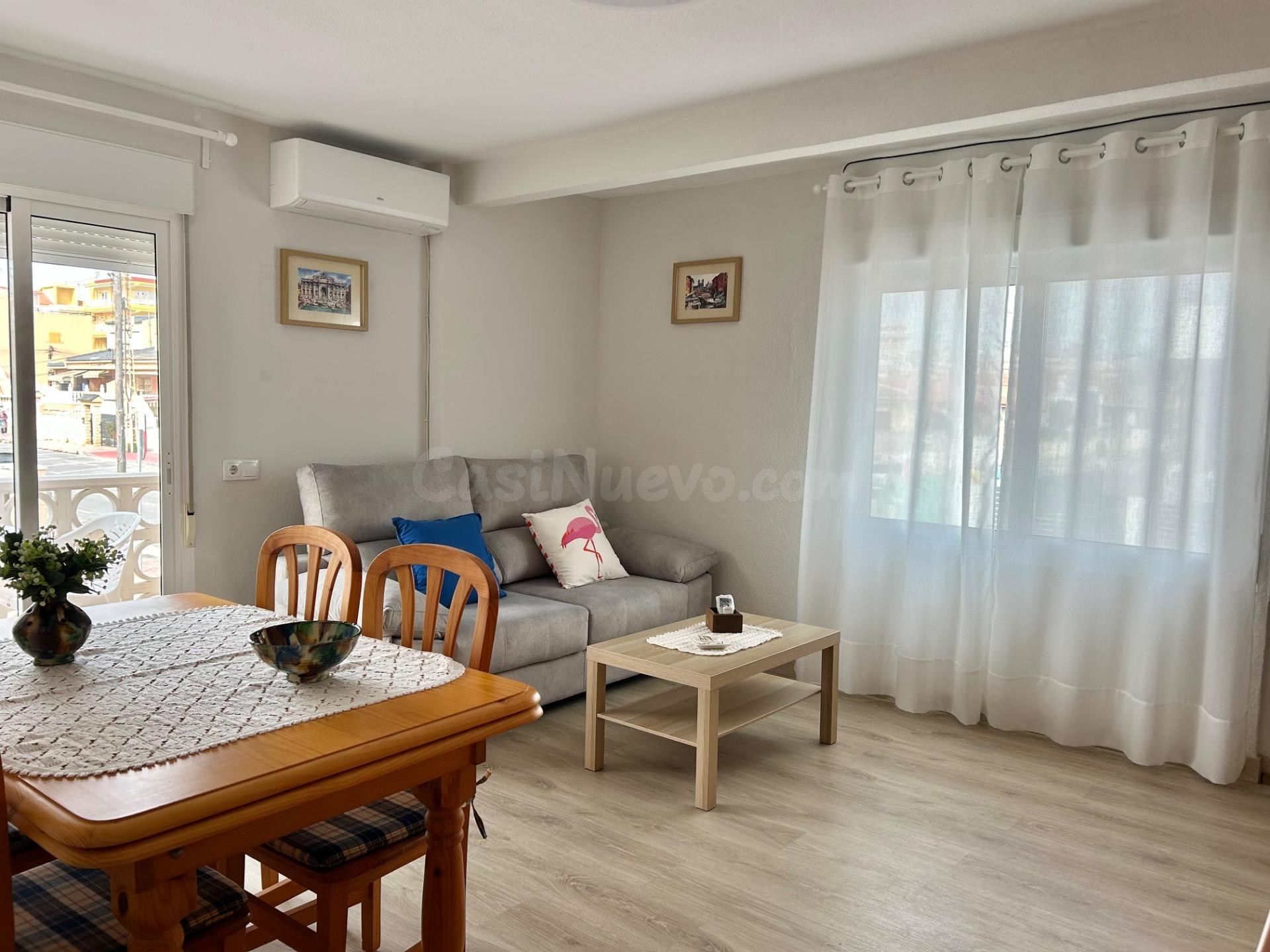 Bungalow planta alta en primera linea de playa de la Mata