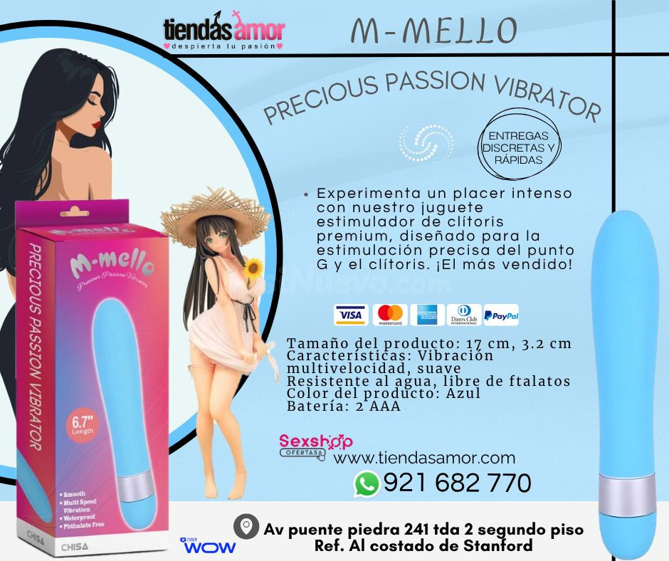  BALA Precious Passion Vibrator Vibración multivelocidad, su