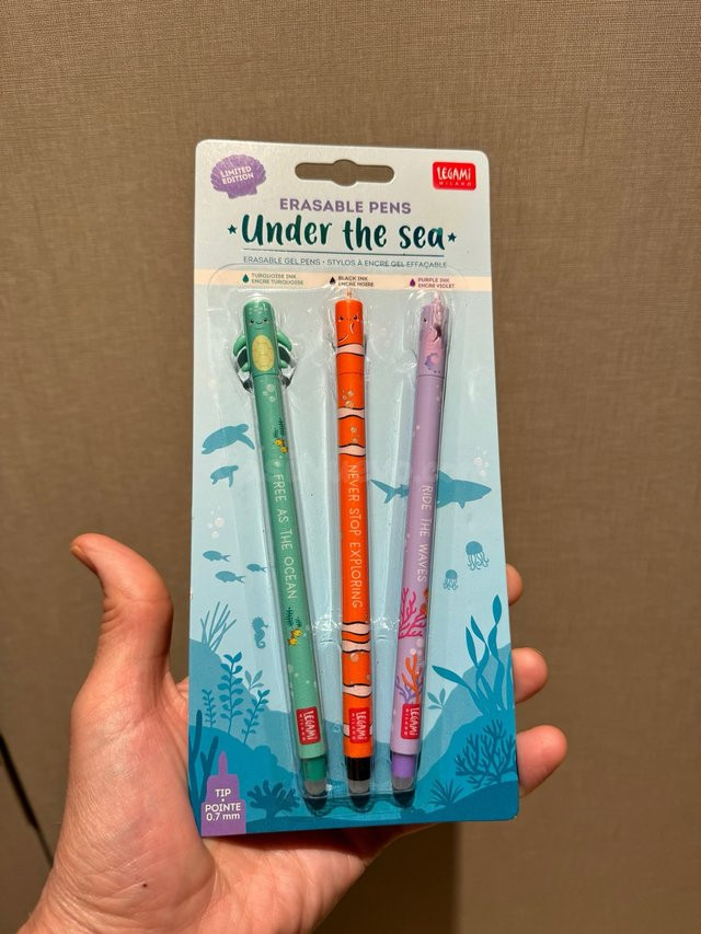 Bolígrafos Legami Under the Sea Edición Limitada