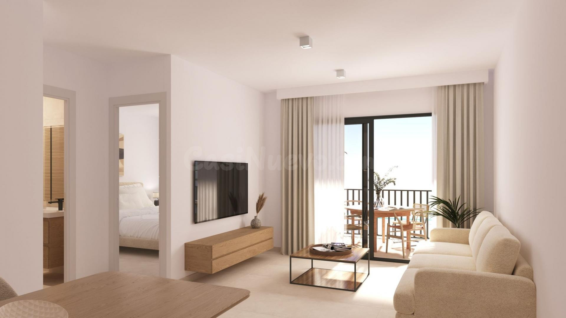 Apartamento 1 habitación en venta - Pueblo - foto 4