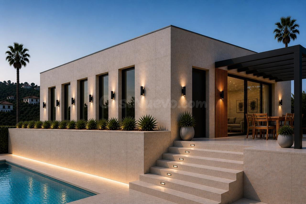 Villa de Obra Nueva con Piscina 3 Dormitorios en Ciudad Ques - foto 2