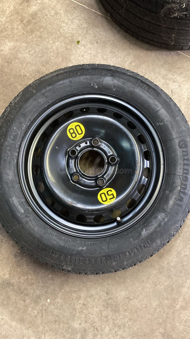 Rueda Repuesto Continental BMW 125 90 R15