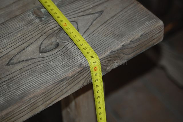 Mesa de madera maciza medidas 1,80 m x 0,8m - foto 5