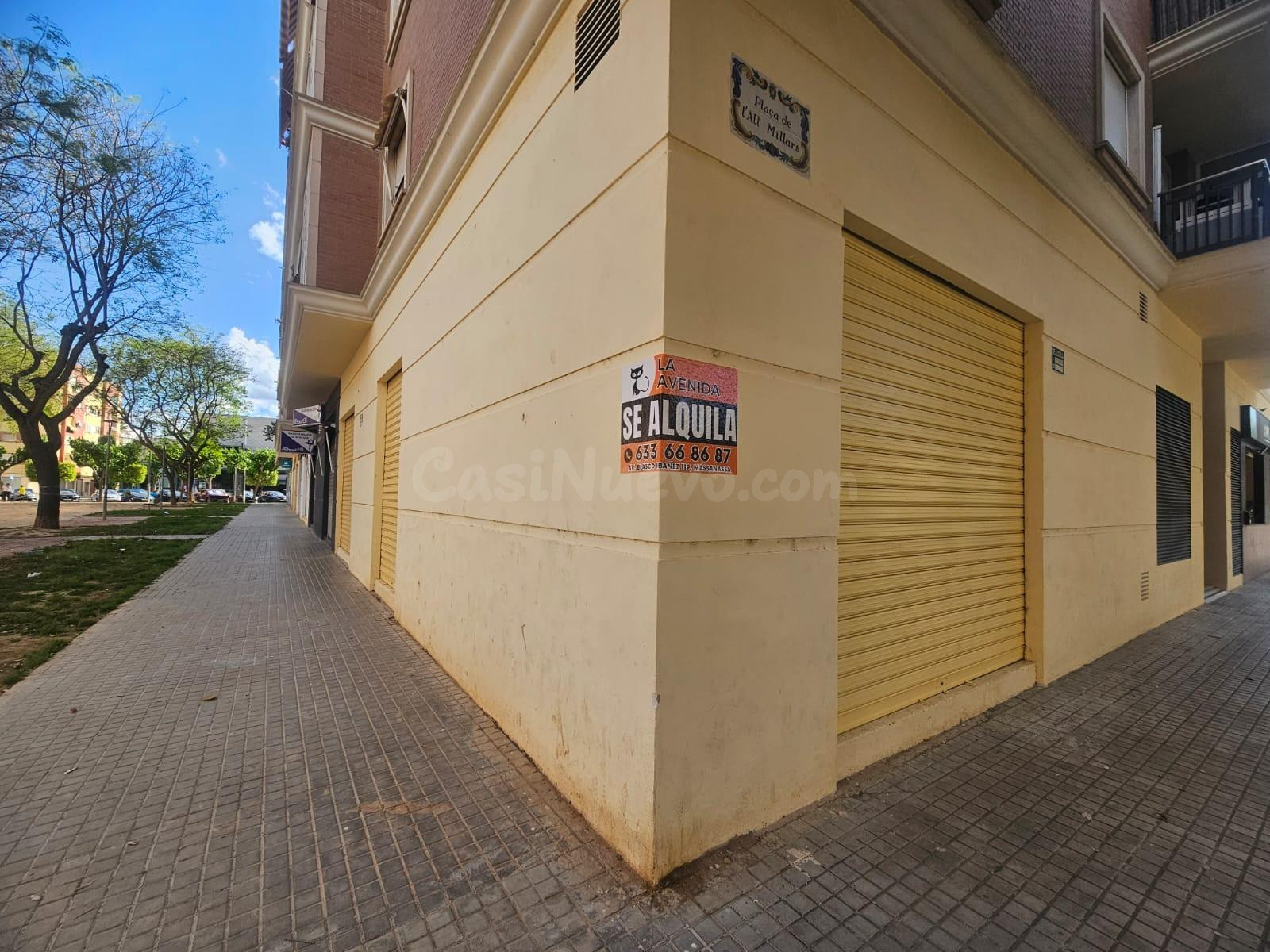 Local comercial 136m² en alquiler - Massanassa