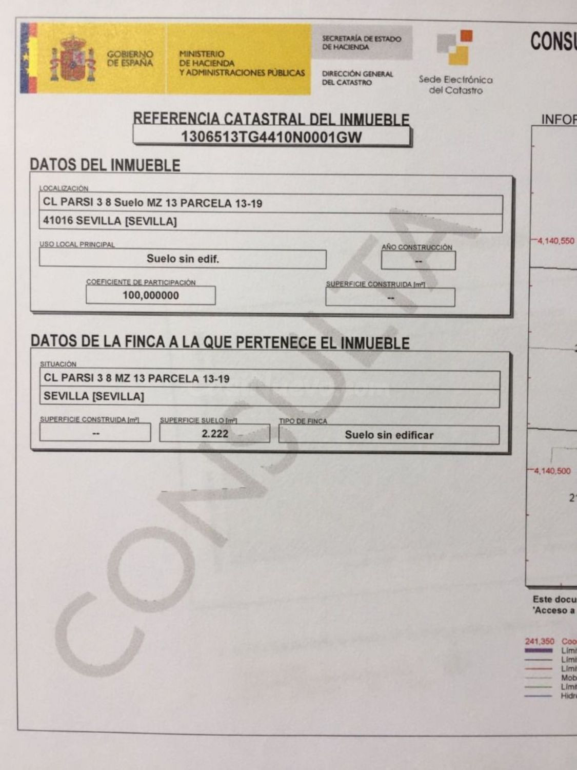 Terreno industrial 2222m² en venta - Palmete-Padre Pío-Hacie - foto 3