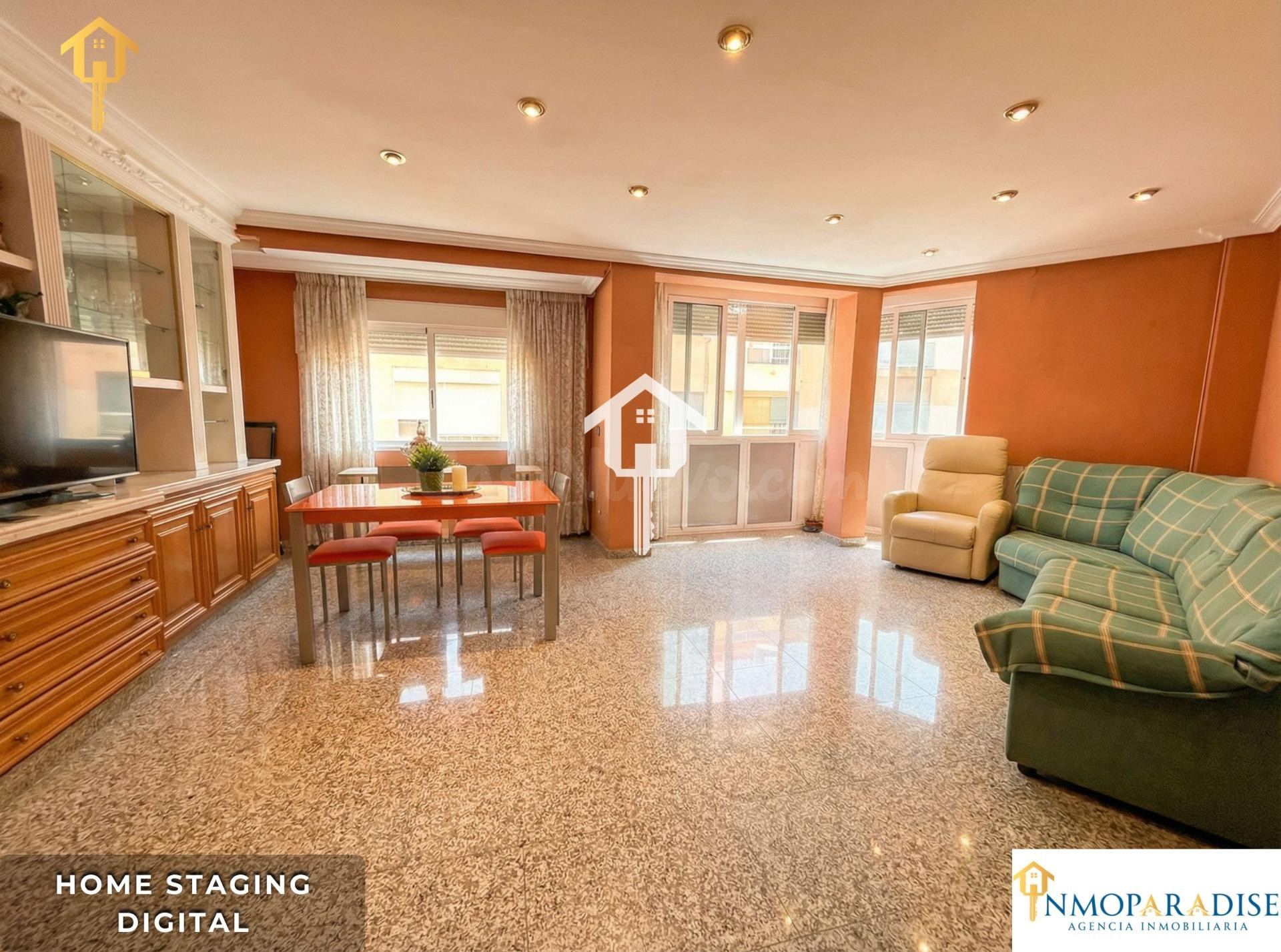 piso en venta en alicante, 123m2, 3 habitaciones, 1 BAÑO, TERCERA PLANTA CON ASCENSOR, ZONA DE CAMPOAMOR