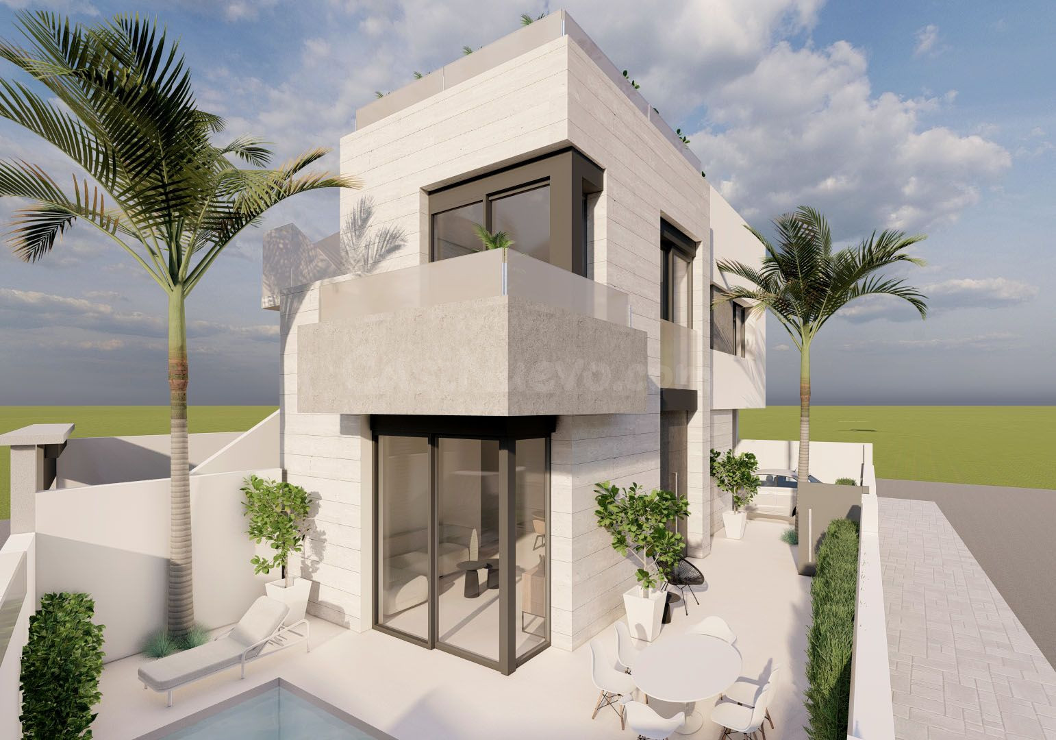 Adosado 2 habitaciones 166m² en venta - Zona Pueblo - foto 2
