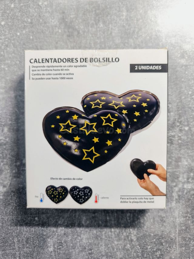 Calentadores de bolsillo