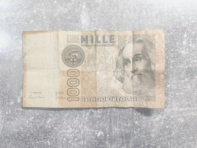 Billete 1000 Lire