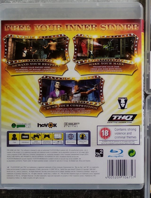 Juego PS3 Saints Row 2 - foto 3