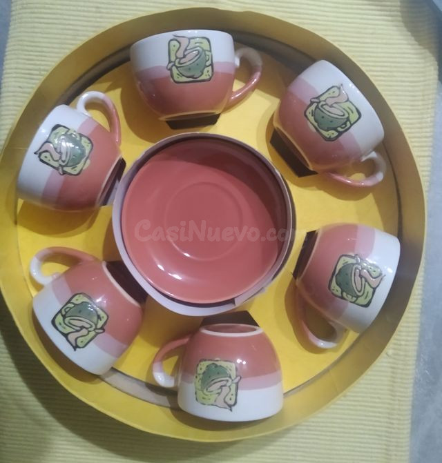 Juego De Café Arte Regal 6 Piezas - foto 3