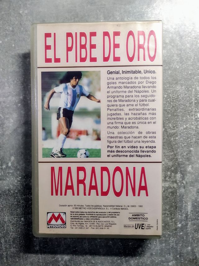 VHS Maradona El Pibe de Oro - foto 3