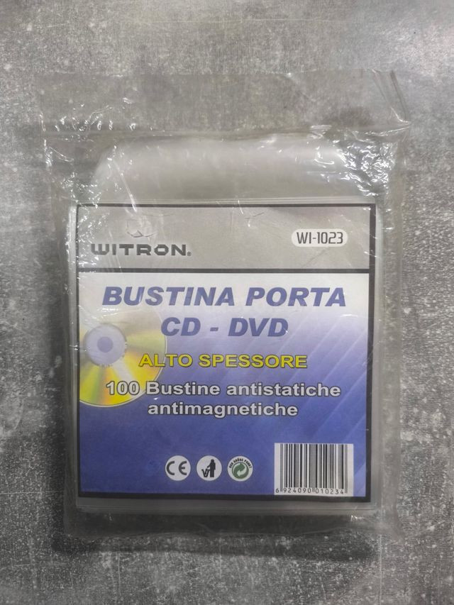Pack 100 Fundas Porta Cd's/DVD