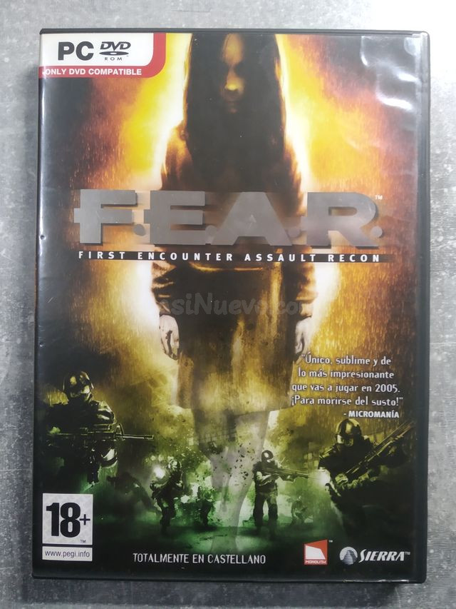 Juego Fear Pc