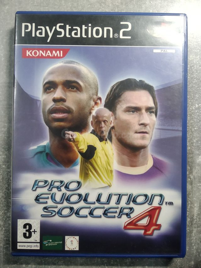 Juego Ps2 Pro Evolution Soccer 4