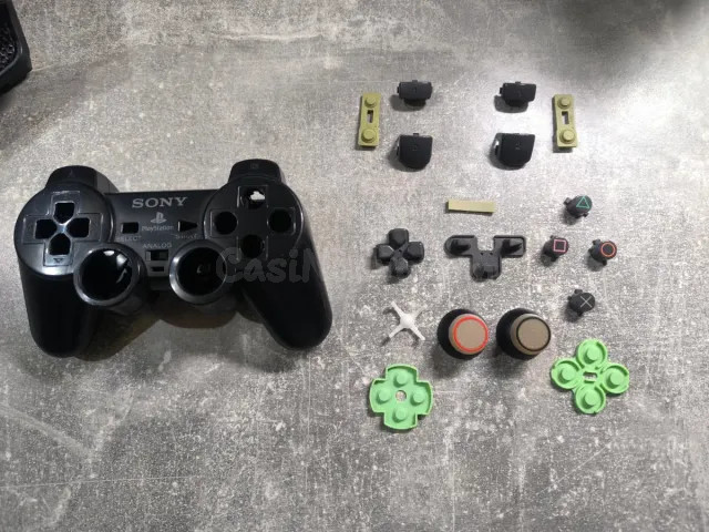 Carcasa y Botones mando PS2