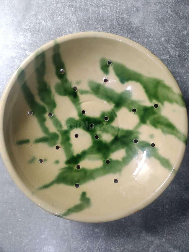 Plato Escurridor Cerámica Catalana