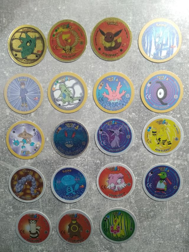 19 Gigan Tazo 4 Pokémon