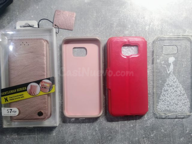 4 Fundas Para Samsung Galaxy S7 Edge
