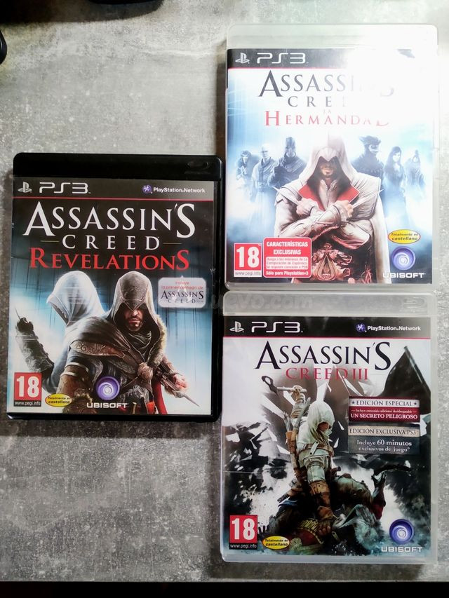 Pack 4 Juegos PS3 Assassin's Creed
