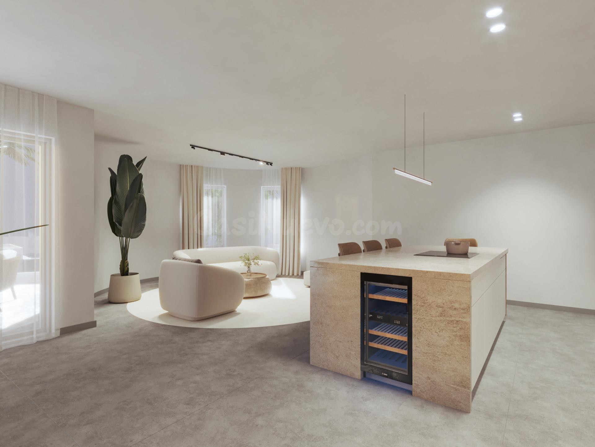 Exclusivo piso con jardín, terraza y vistas al mar — Urbaniz - foto 4