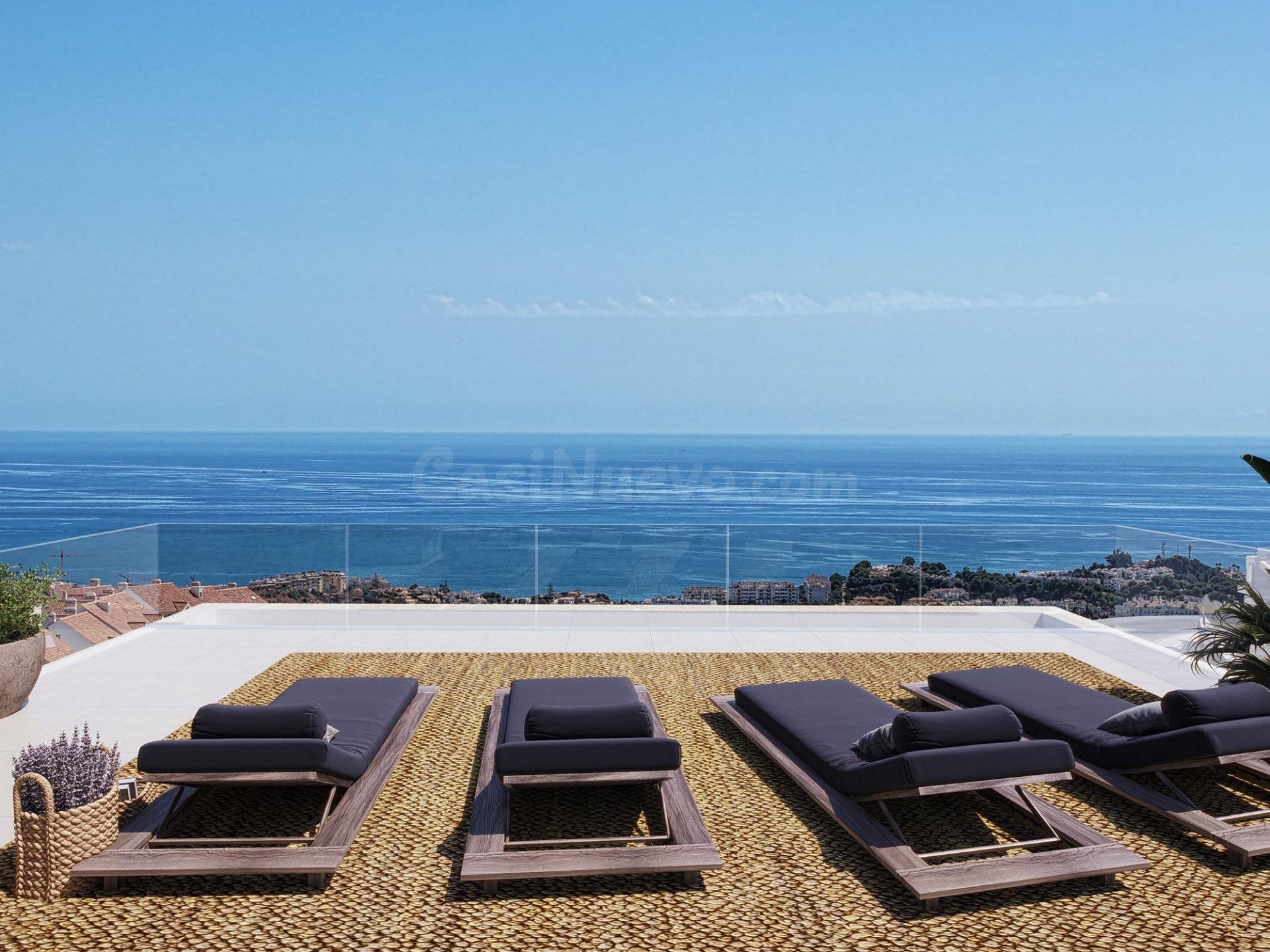 CASAS PAREADAS EN MIJAS DE OBRA NUEVA - foto 5