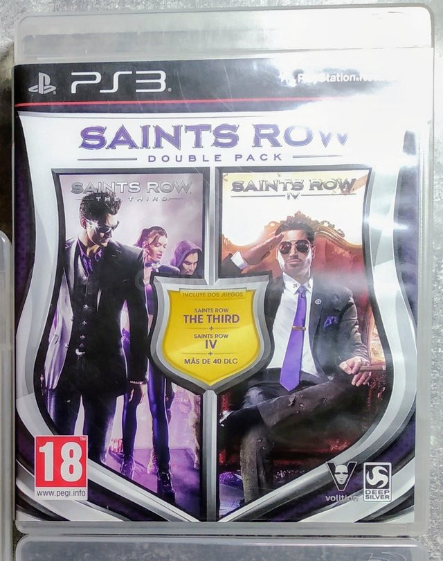 Juegos PS3 Saints Row 3 y 4