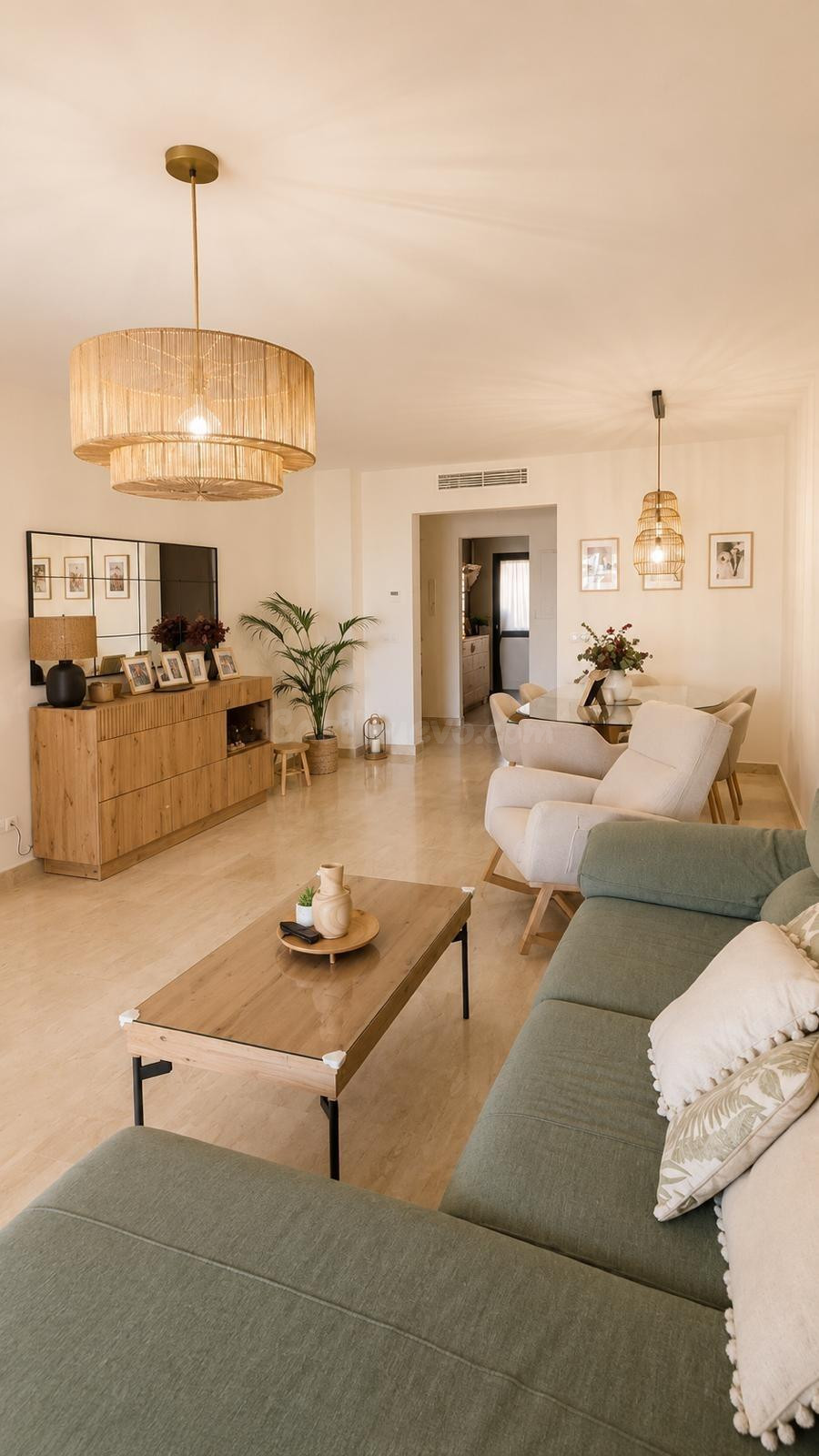 Exclusivo apartamento con gran terraza acristalada y vistas  - foto 3