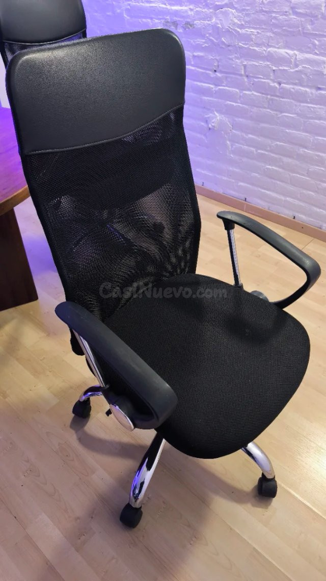 Silla ergonómica de oficina con reposabrazos – Barcelona - foto 3