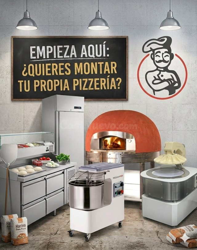 ¿QUIERES MONTAR TU PROPIA PIZZERÍA?