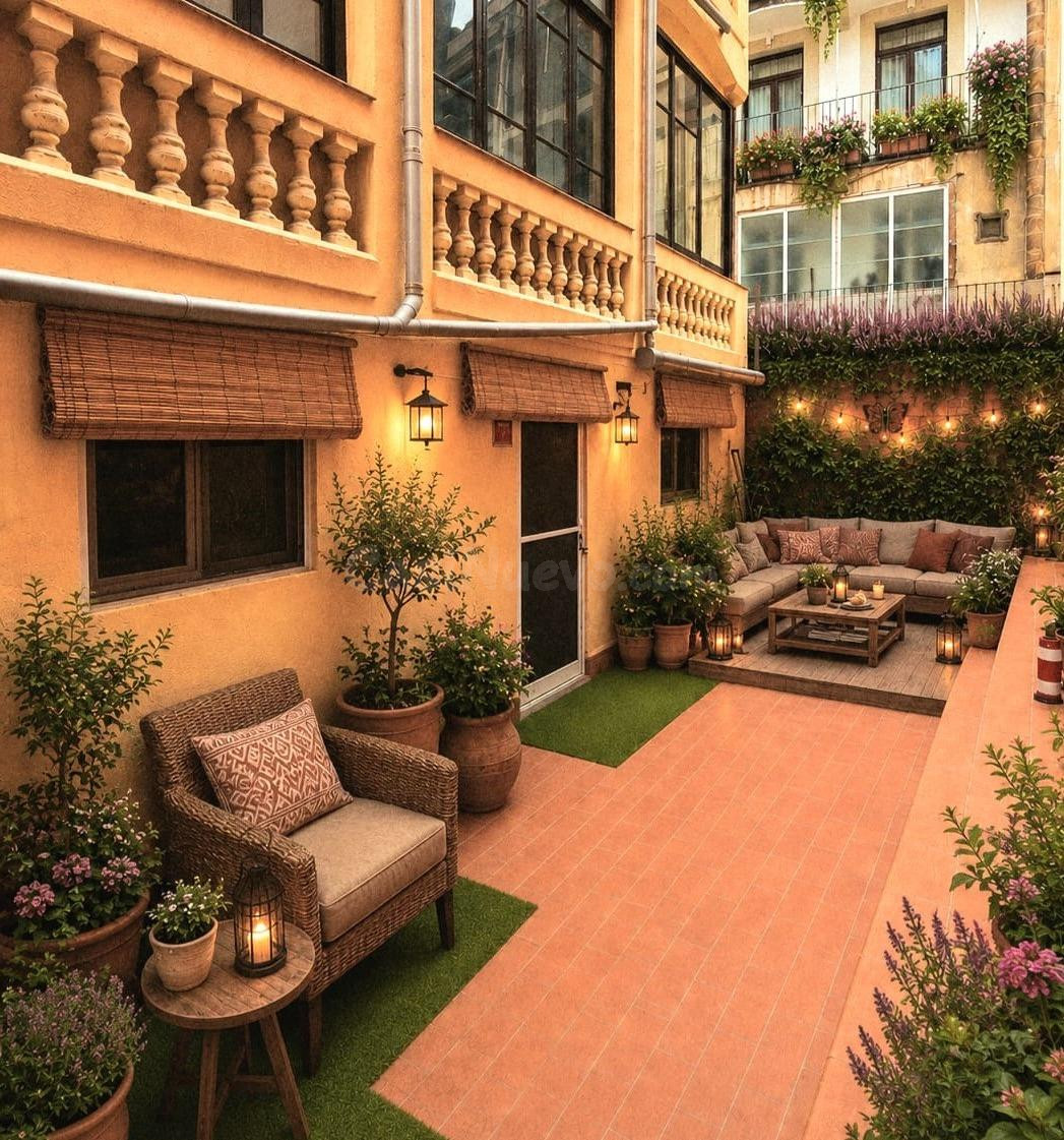 EXCLUSIVA VIVIENDA REFORMADA, CON PATIO DE 30M2, JUNTO AL LICEU. - foto 3