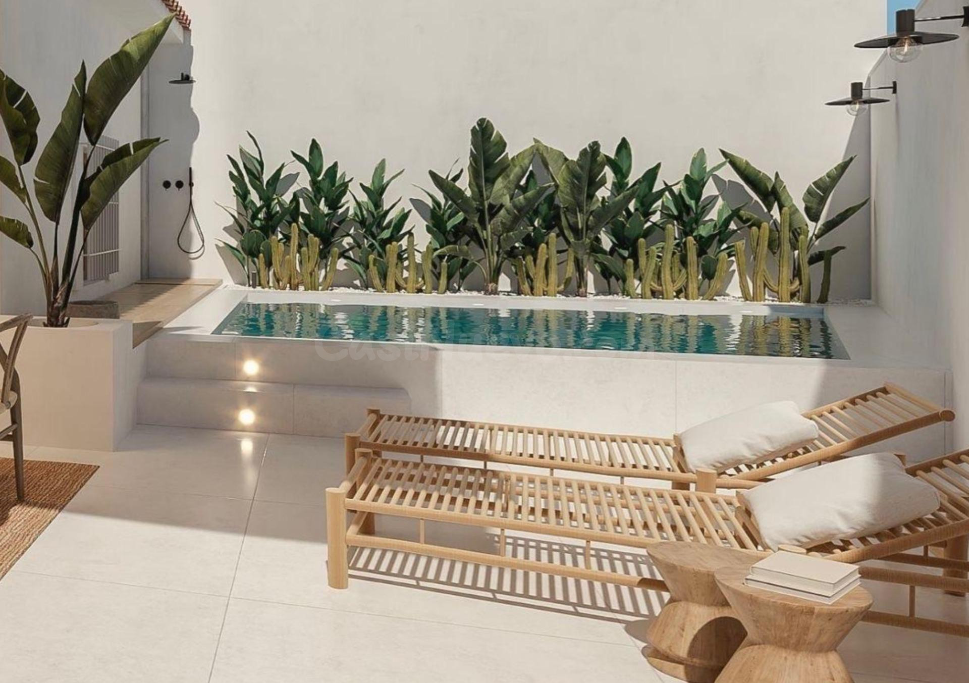 Casa de pueblo para reforma integral con proyecto y piscina  - foto 2