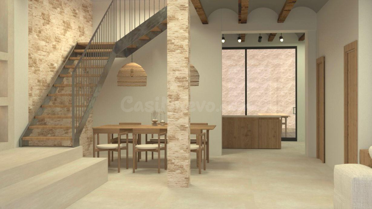 Casa de pueblo para reforma integral con proyecto y piscina  - foto 4
