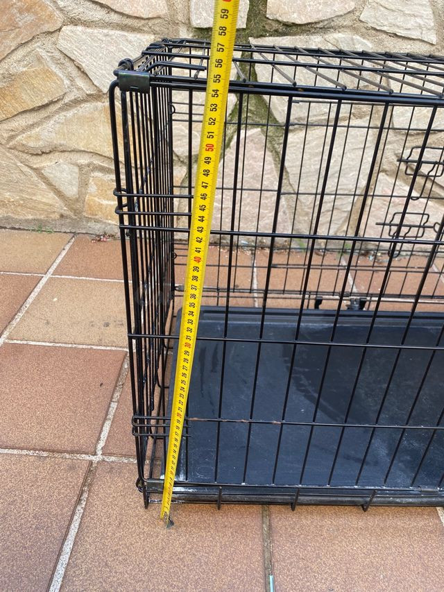 Jaula plegable para perro con asa, fácil transporte – Malgrat de Mar - foto 5
