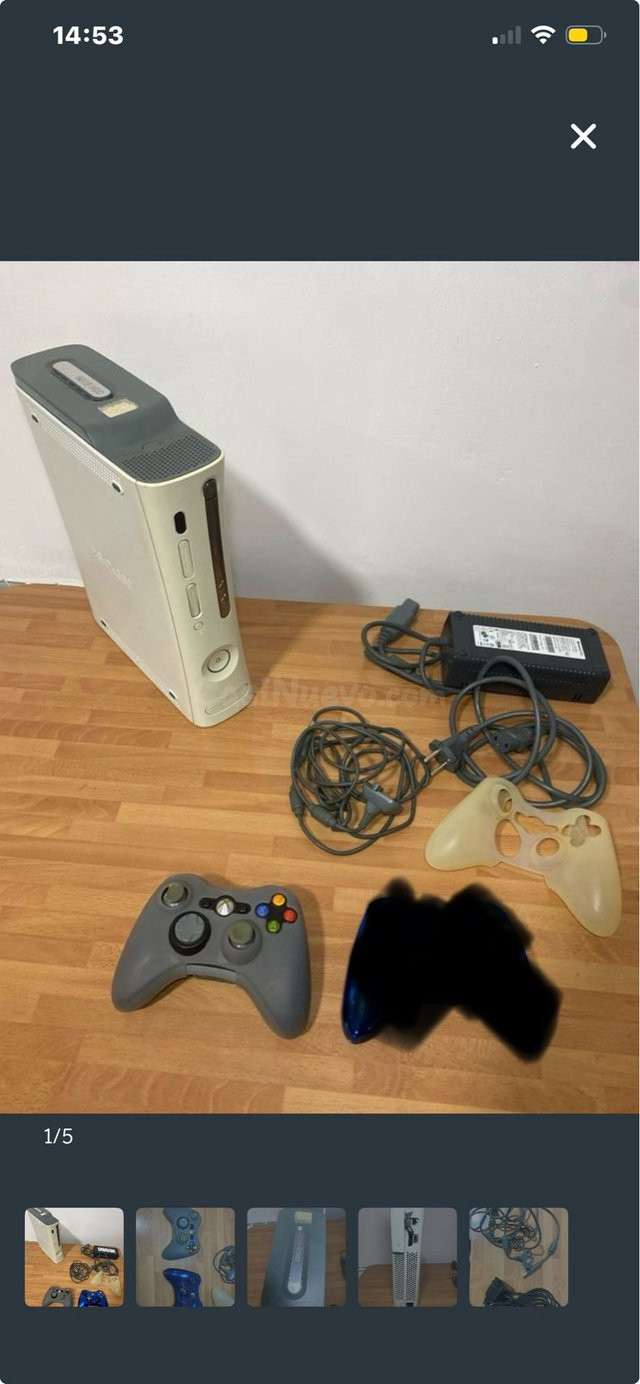 Xbox 360 con disco duro 60 GB y Wi‑Fi – Malgrat de Mar