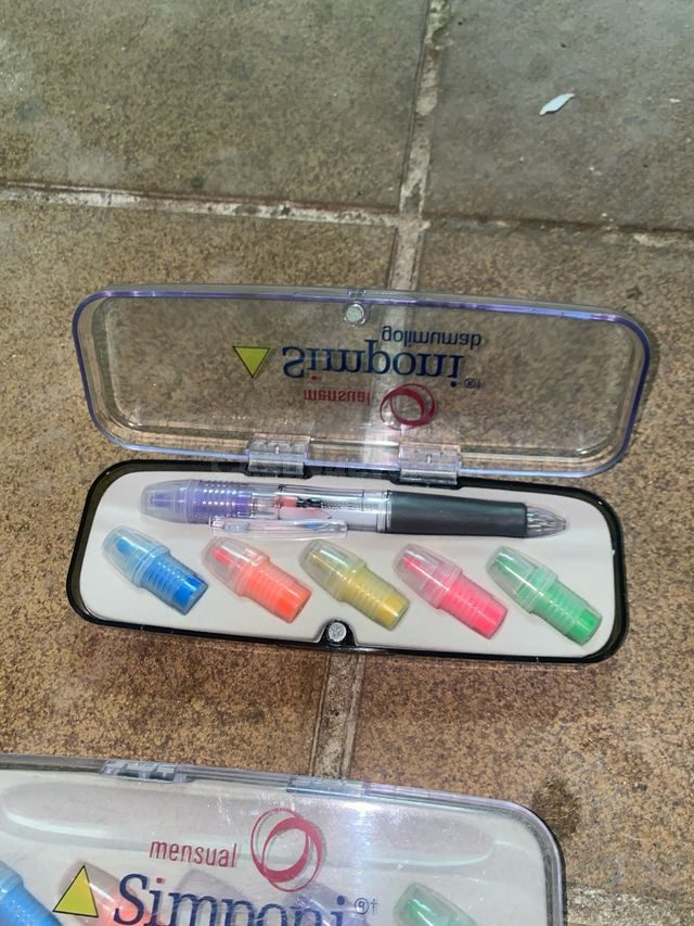 Bolígrafo subrayador de 5 colores – Pack de 5 unidades en Malgrat de Mar - foto 2