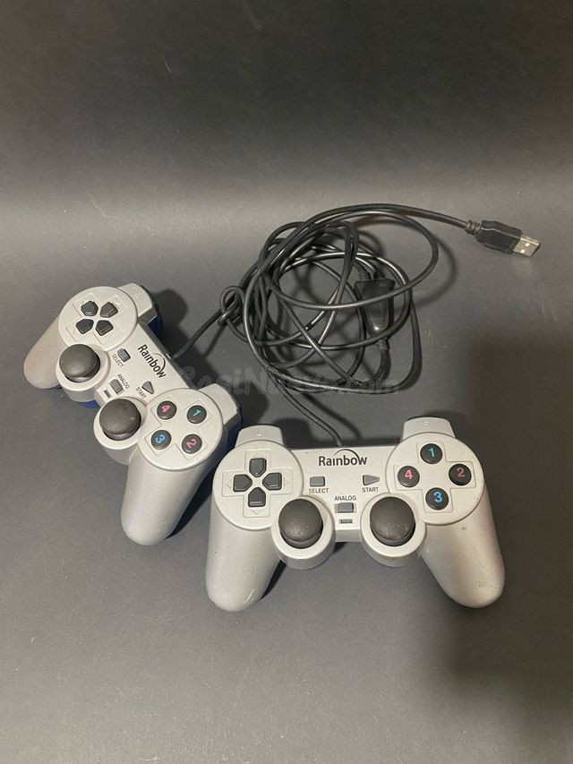 Controladores USB para PC estilo PS2 – Pack de 2 – Malgrat de Mar
