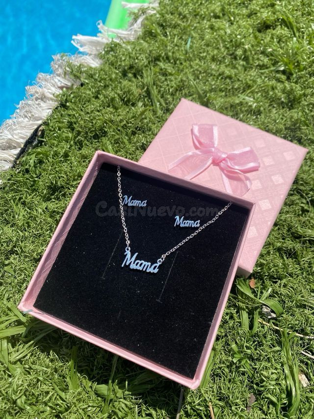 Set de joyería para mamá – baño oro 18k y plata 925 en Malgr - foto 2