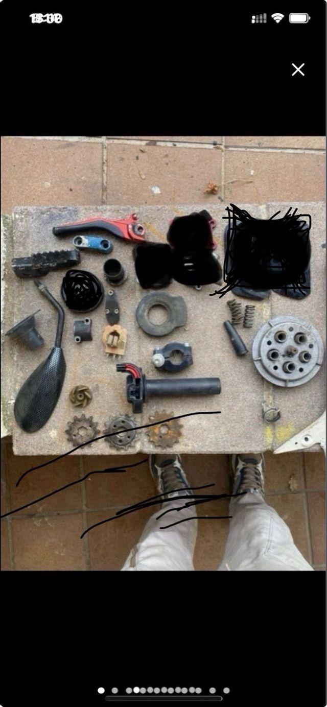 Despiece de derbi Senda – Repuestos y accesorios en Malgrat de Mar