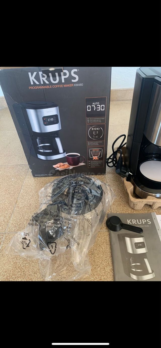 Cafetera Krups Excellence nueva – pantalla digital, 4 tazas  - foto 2