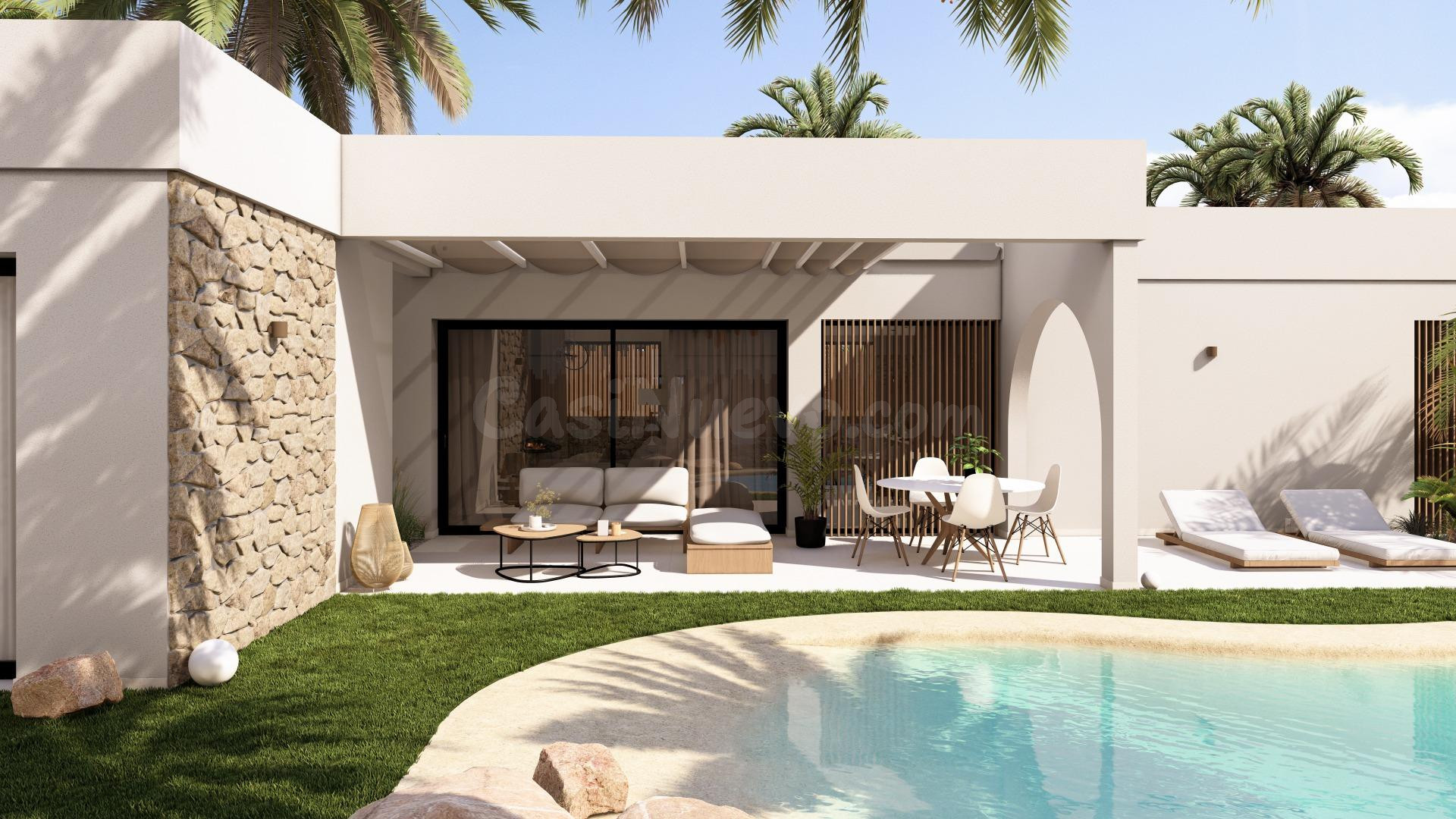Villa 3 dormitorios con terraza y piscina privada - foto 5
