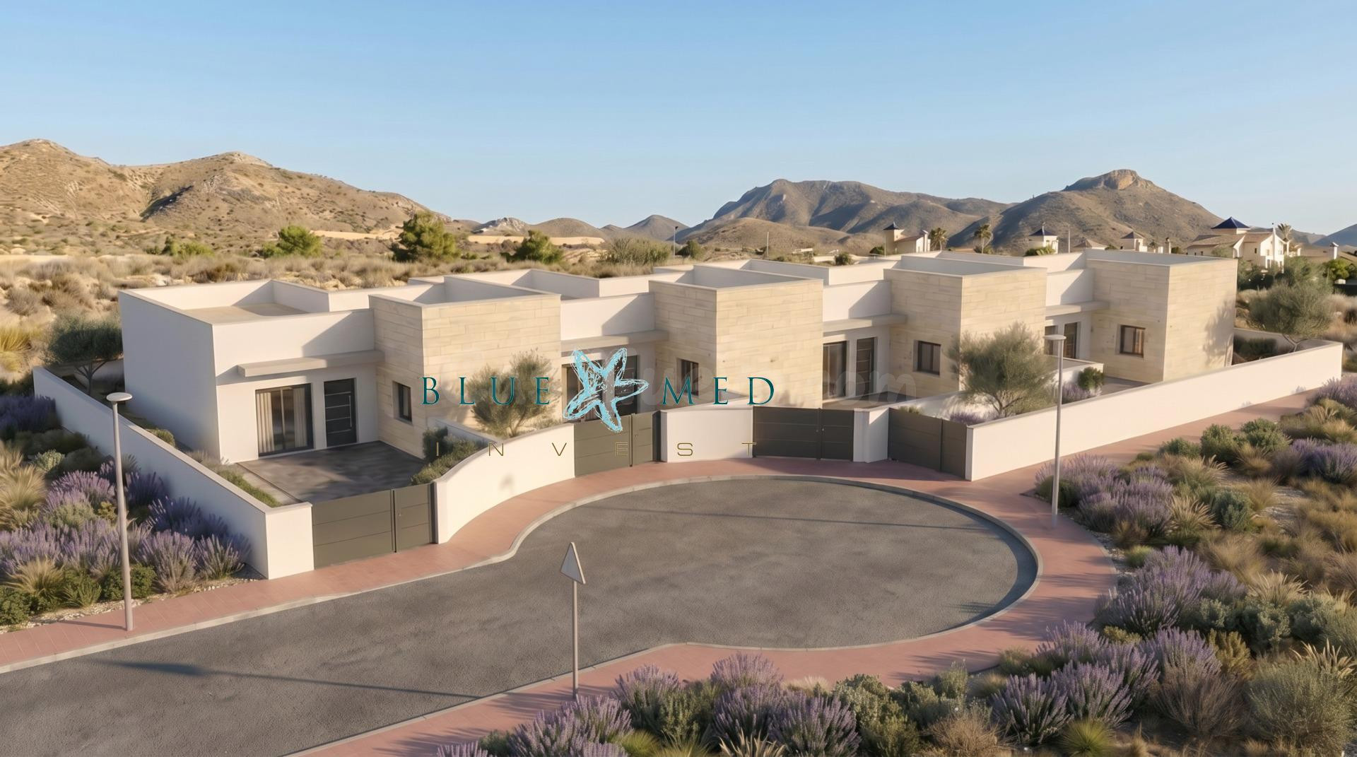 PROMOCIÓN DE 4 VILLAS PAREADAS DE OBRA NUEVA CON PISCINA PRI - foto 3
