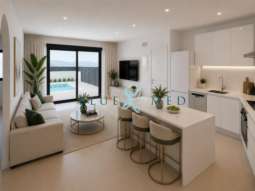 PROMOCIÓN DE 4 VILLAS PAREADAS DE OBRA NUEVA CON PISCINA PRI - foto 5