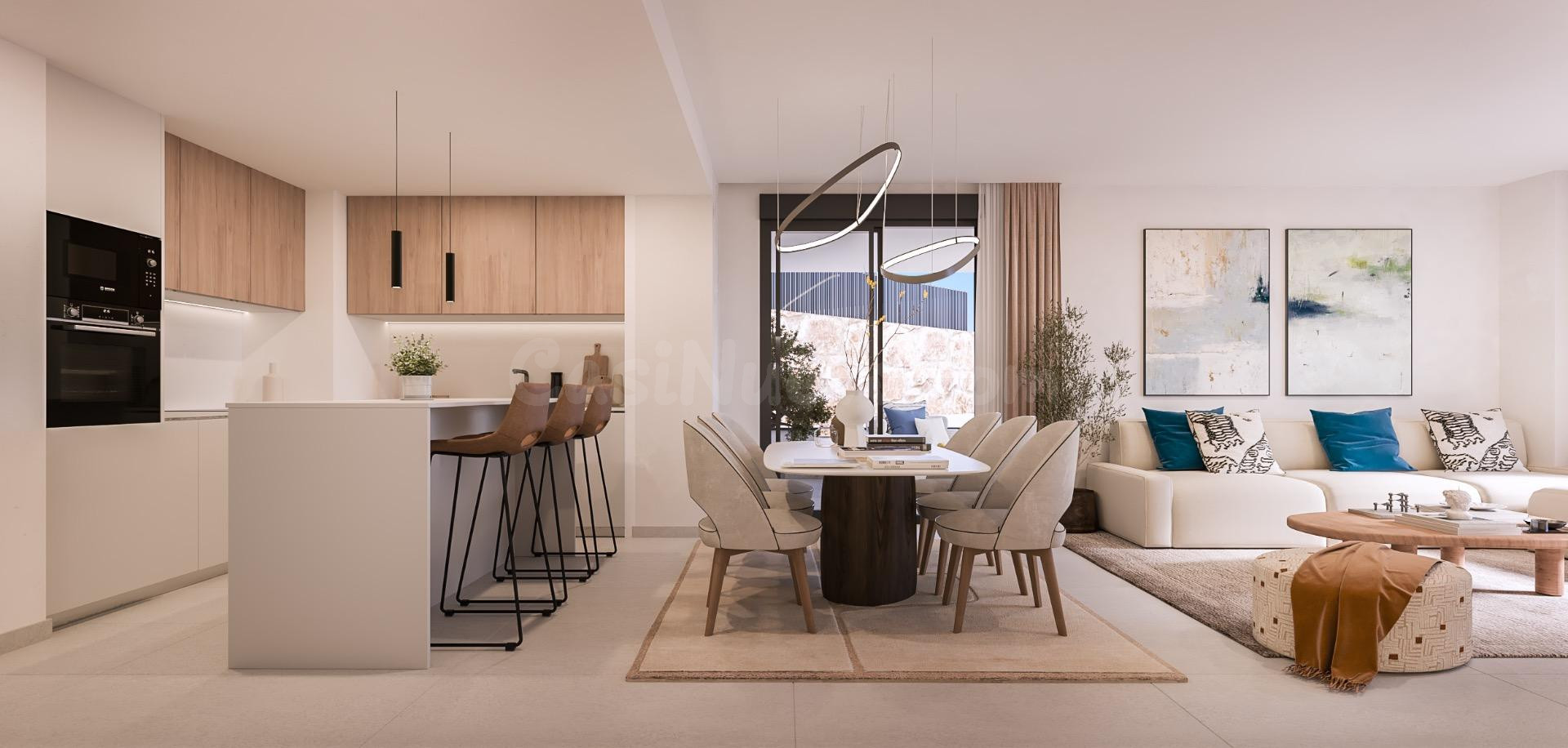 Apartamento de 2 habitaciones con vistas panorámicas al mar en Marbella. - foto 4
