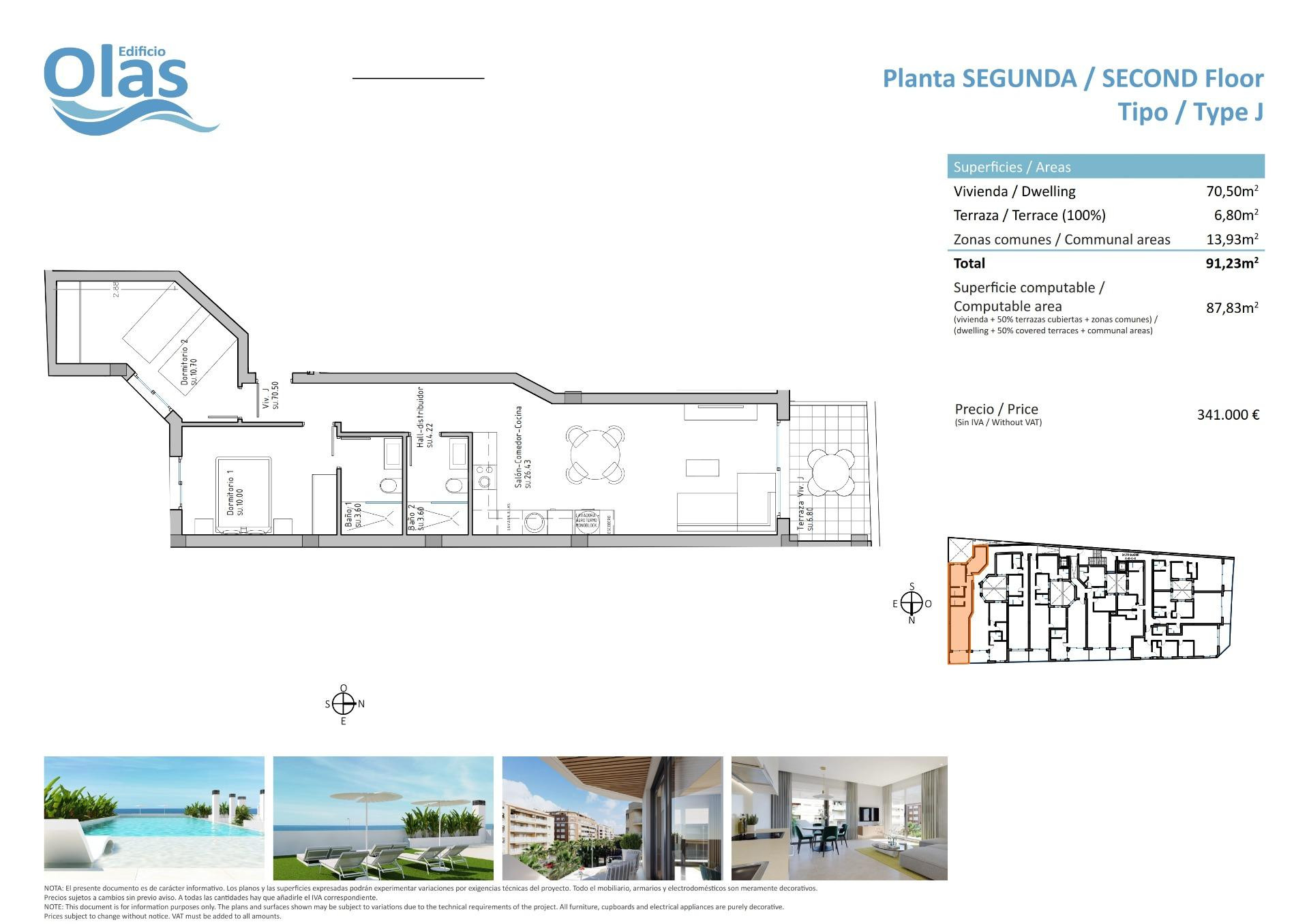 Bonito apartamento en Guardamar del Segura - foto 4