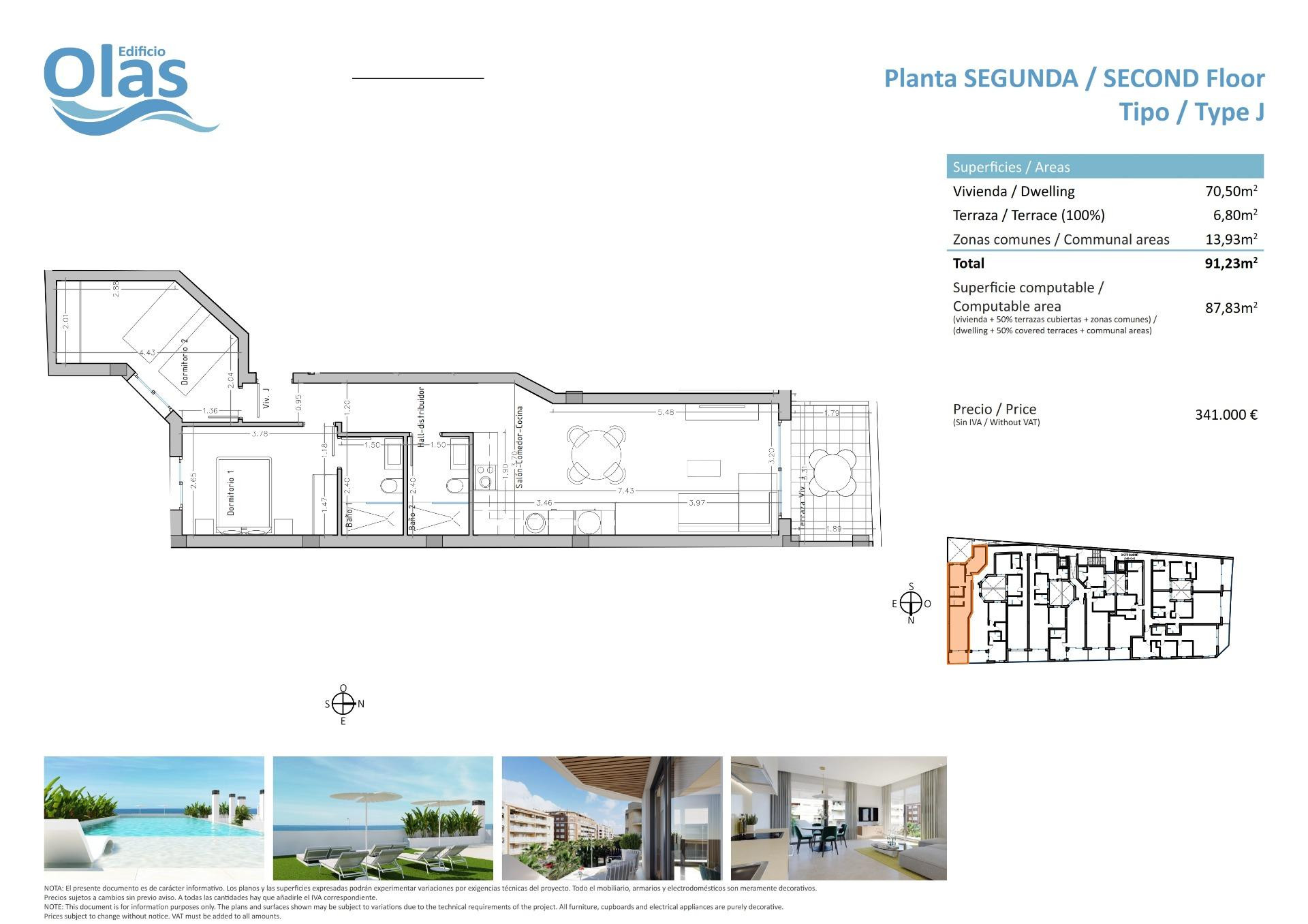 Bonito apartamento en Guardamar del Segura - foto 5